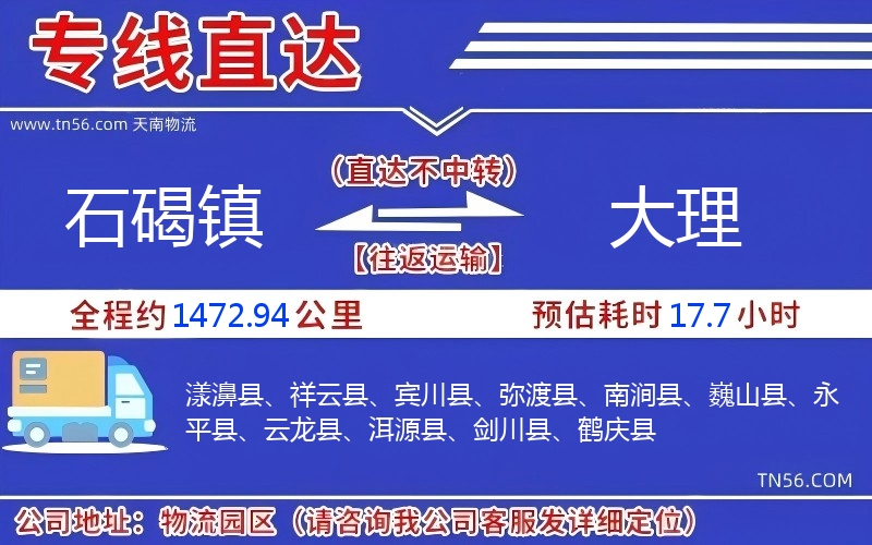 石碣鎮(zhèn)到大理物流公司 石碣鎮(zhèn)到大理物流公司